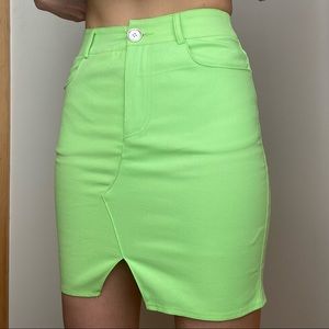 Neon Mini Skirt (WO)